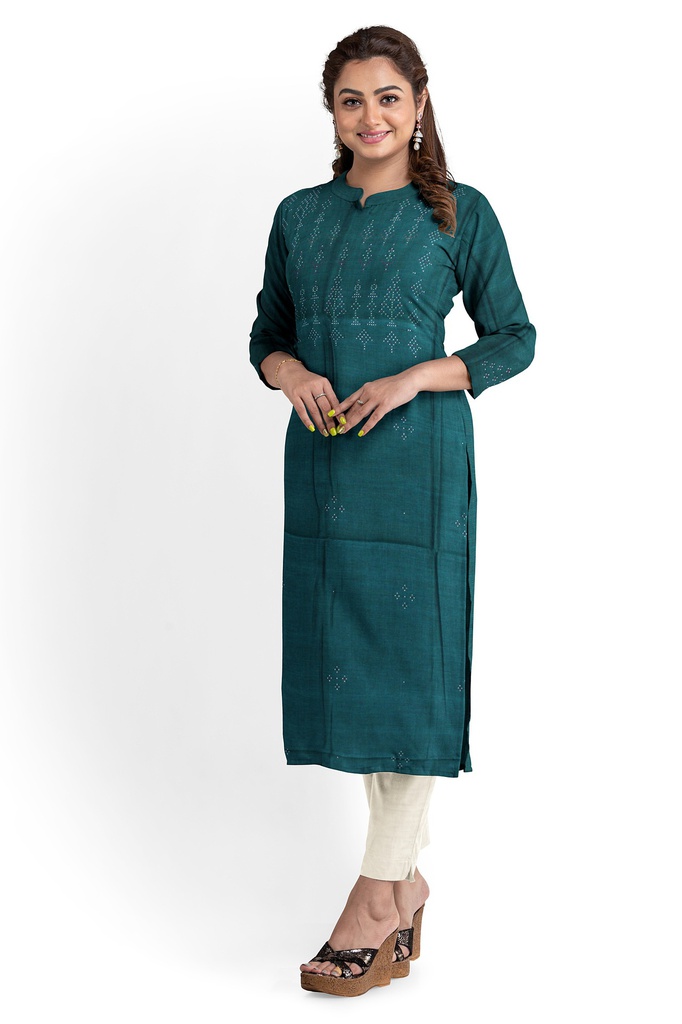 Handwoven Cotton Tangaliya Top/Kurta Material
