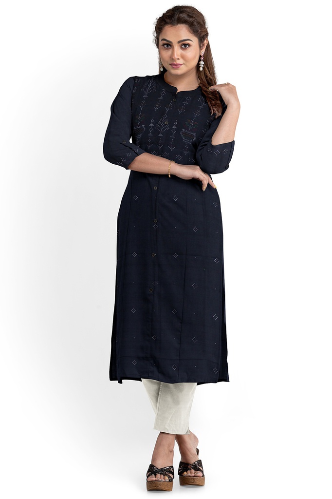 Handwoven Cotton Tangaliya Top/Kurta Material
