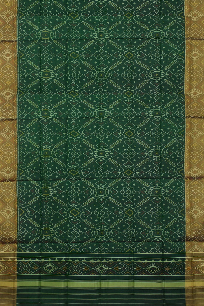 Handloom Single Ikat Patola Silk Dupatta