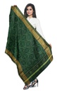 Handloom Single Ikat Patola Silk Dupatta
