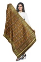 Handloom Single Ikat Patola Silk Dupatta