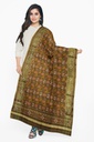 Handloom Single Ikat Patola Silk Dupatta