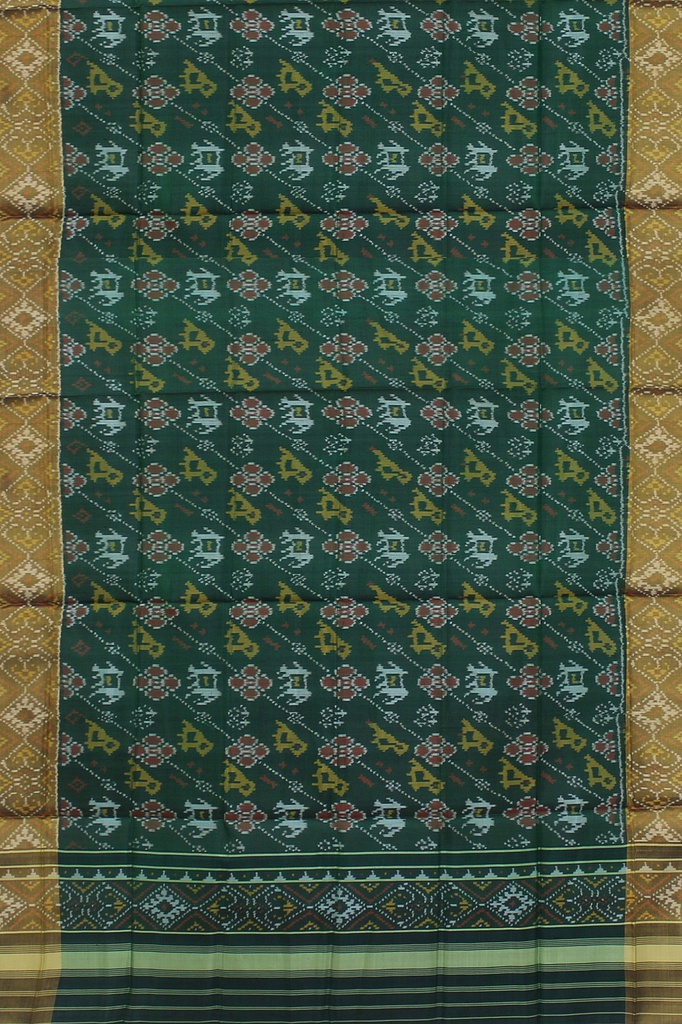 Handloom Single Ikat Patola Silk Dupatta