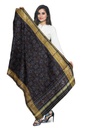 Handloom Single Ikat Patola Silk Dupatta