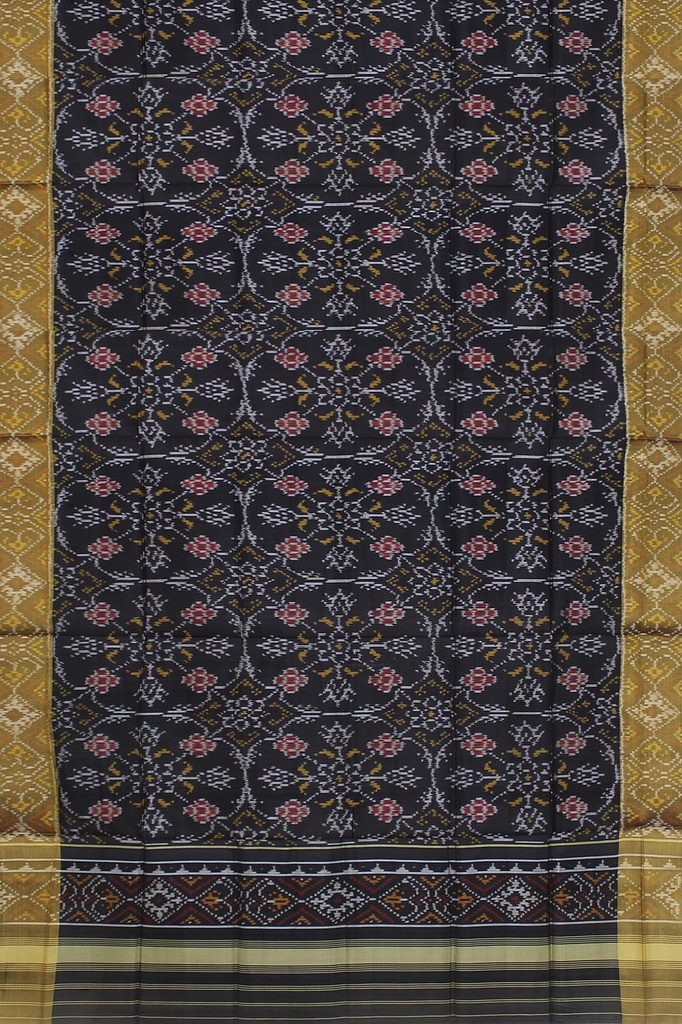 Handloom Single Ikat Patola Silk Dupatta