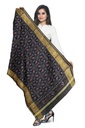 Handloom Single Ikat Patola Silk Dupatta