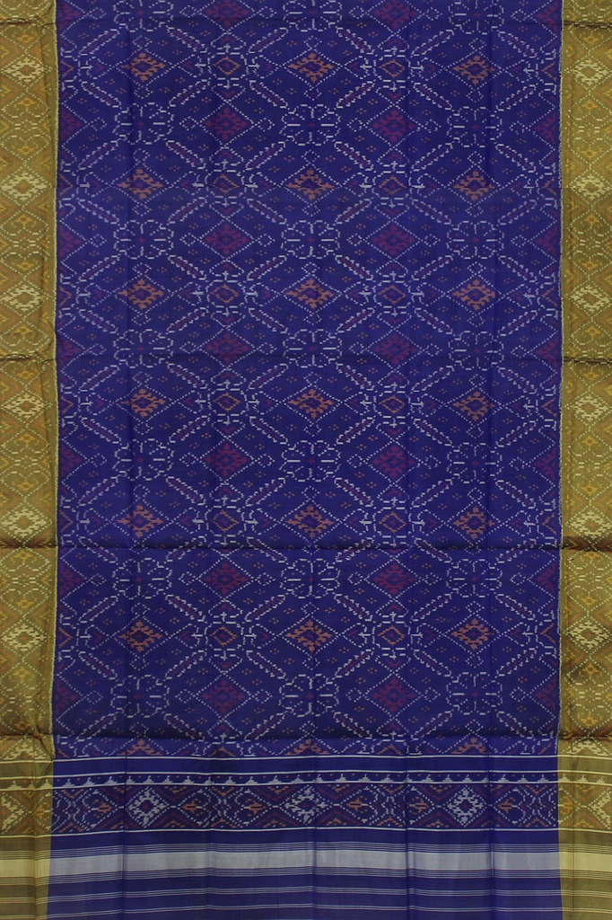 Handloom Single Ikat Patola Silk Dupatta