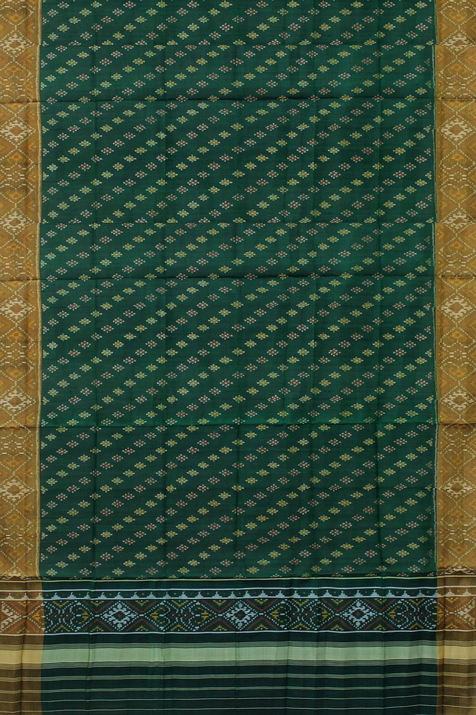 Handloom Single Ikat Patola Silk Dupatta