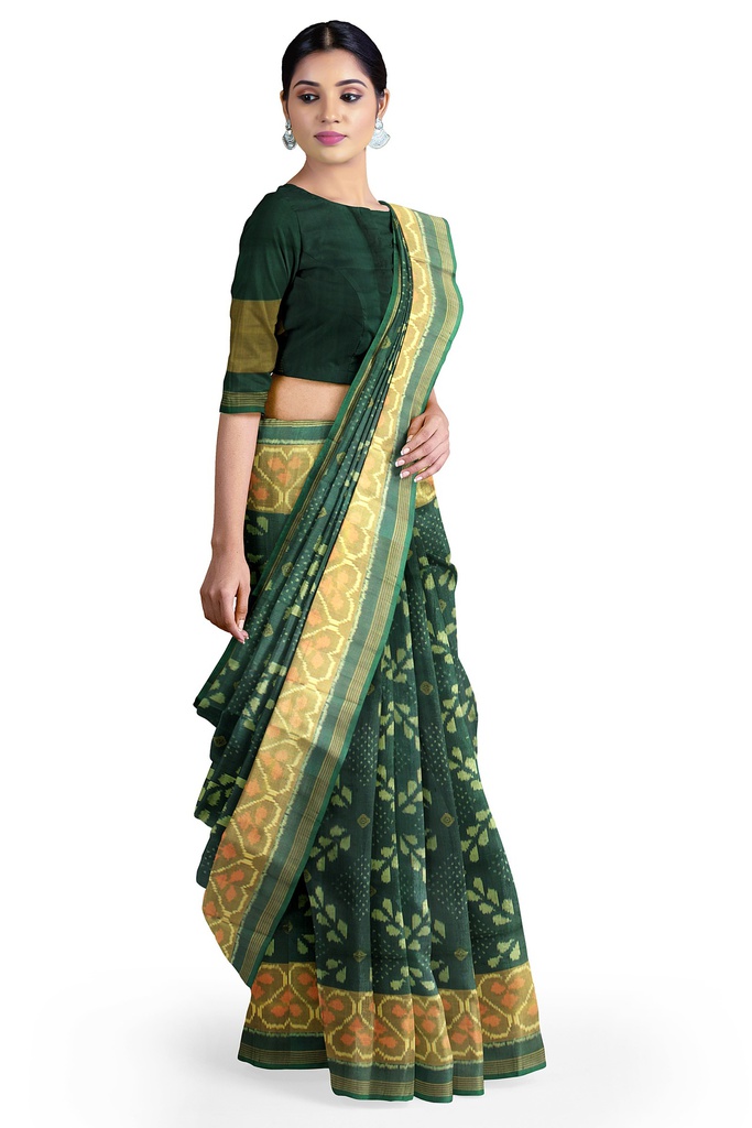 Handloom Single Ikat Silk Patola Saree