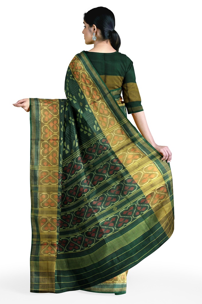 Handloom Single Ikat Silk Patola Saree