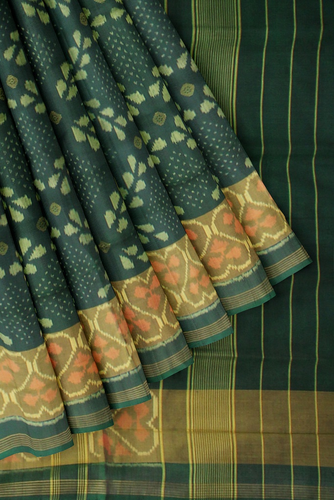 Handloom Single Ikat Silk Patola Saree