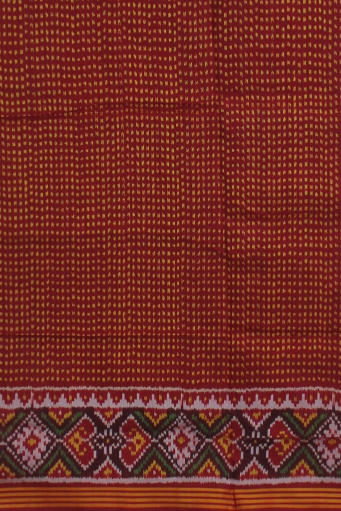 Handloom Single Ikat Silk Patola Saree
