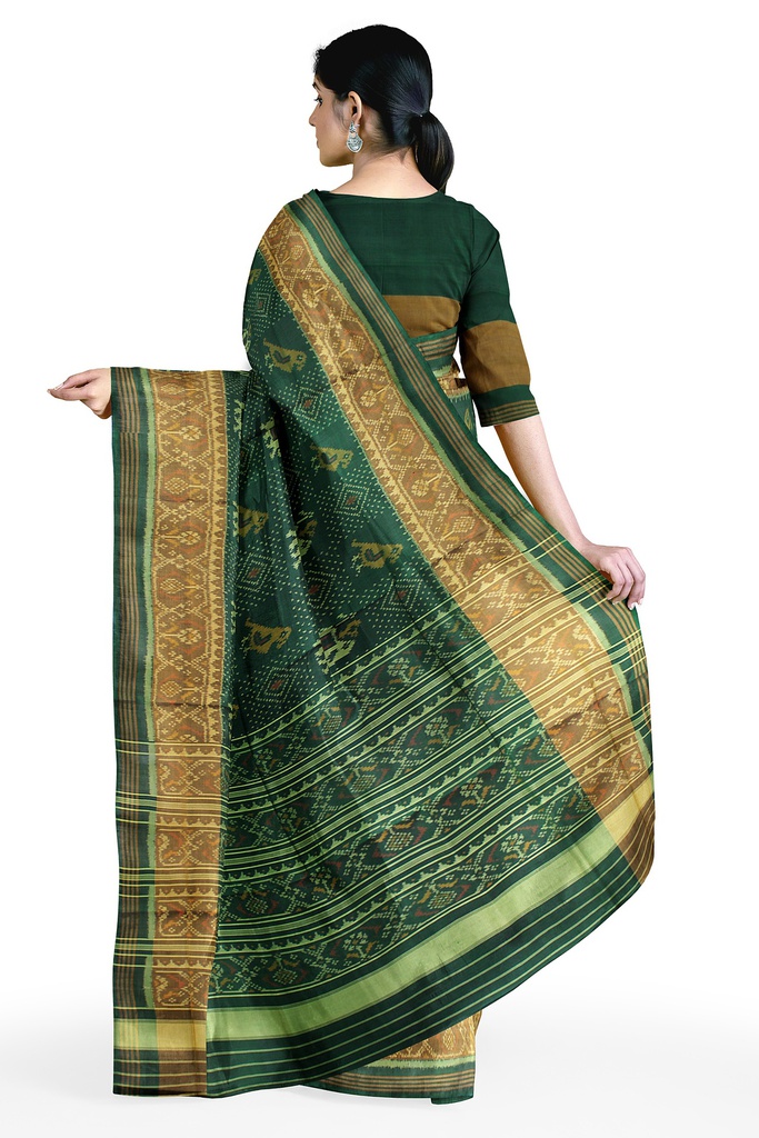 Handloom Single Ikat Silk Patola Saree
