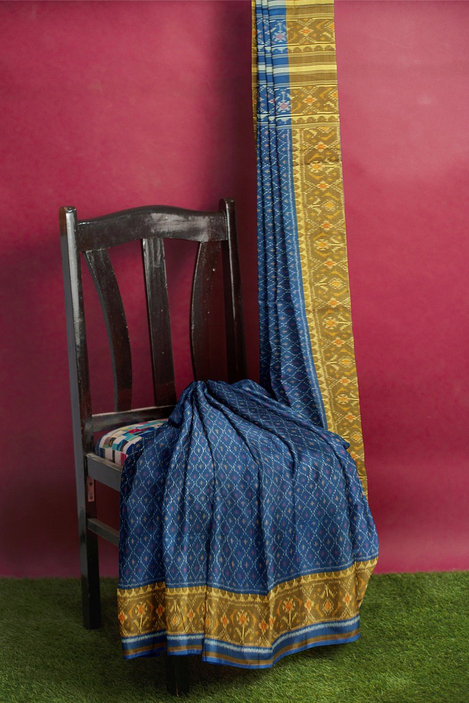 Handloom Single Ikat Silk Patola Saree