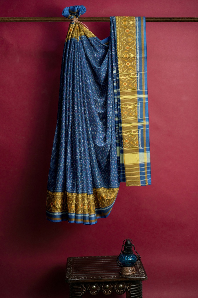 Handloom Single Ikat Silk Patola Saree