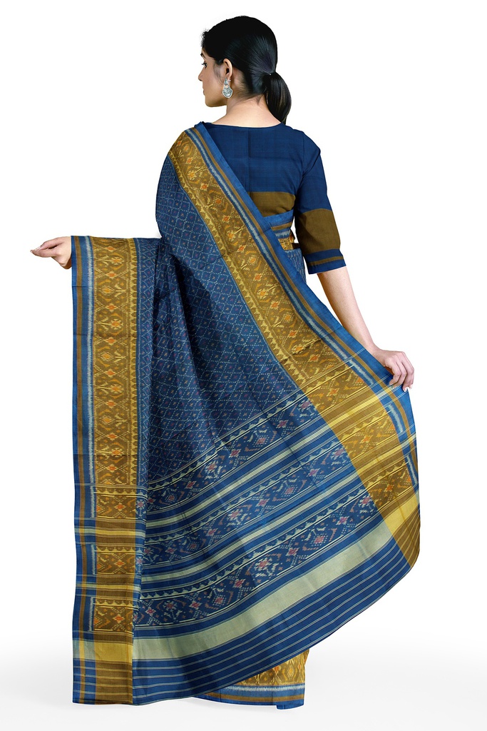 Handloom Single Ikat Silk Patola Saree