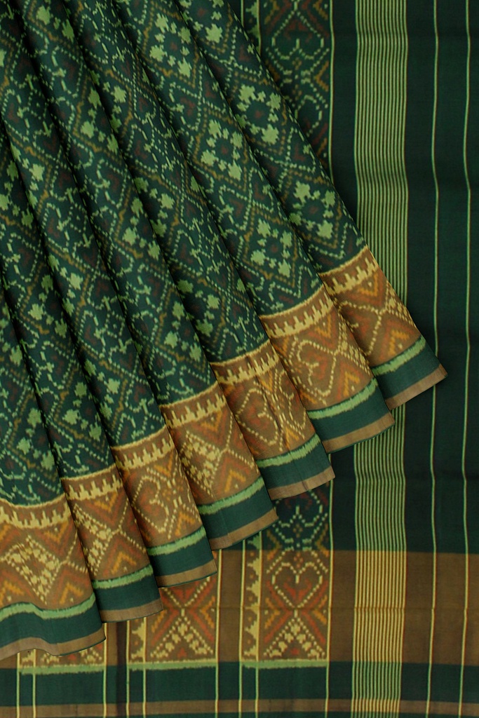 Handloom Single Ikat Silk Patola Saree