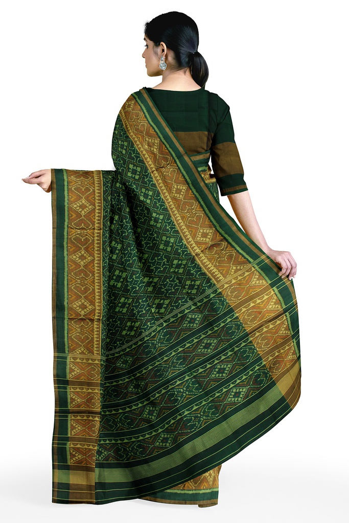Handloom Single Ikat Silk Patola Saree