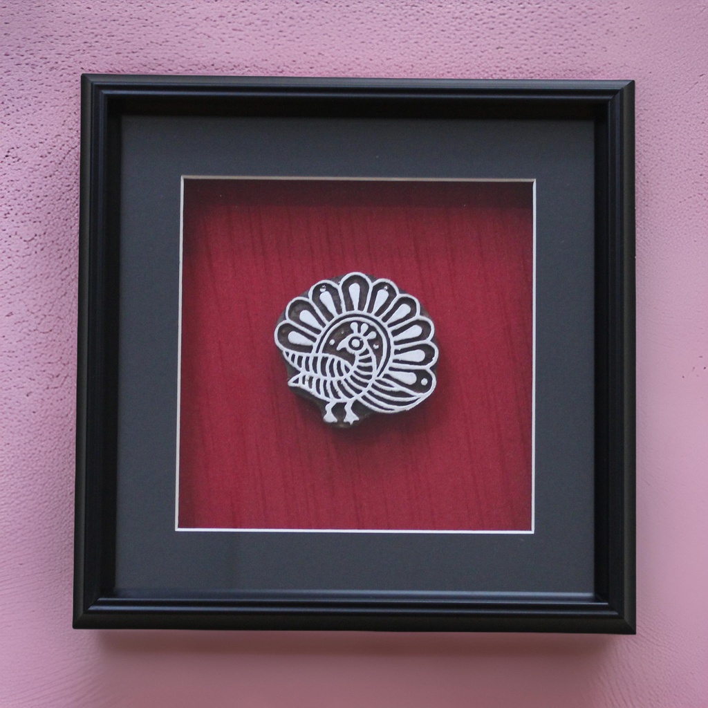 Decorative Wooden Block Art Wall Hanging / Frame
