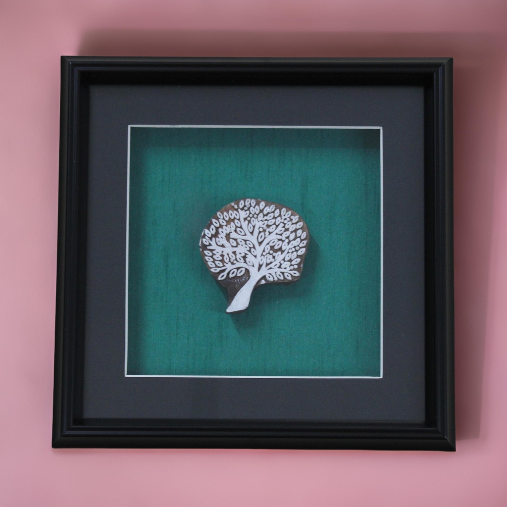 Decorative Wooden Block Art Wall Hanging / Frame