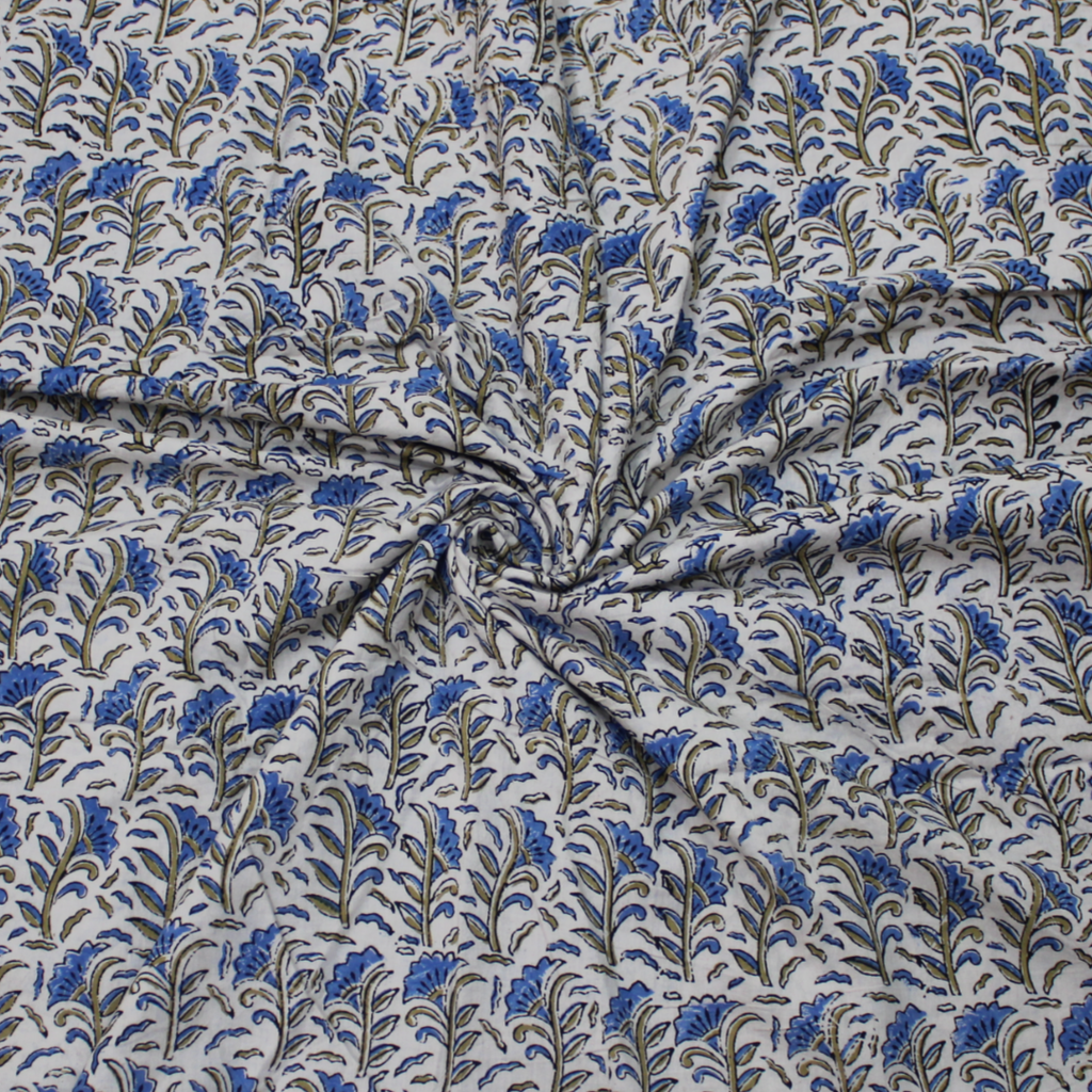 Cotton Hand Block Print Cloth Material/Fabric