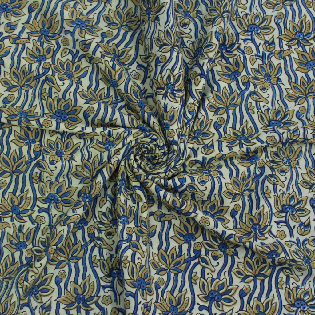 Cotton Hand Block Print Cloth Material/Fabric