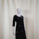 Cotton Hand Embroidered Mirror Work Kurti