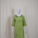 Cotton Hand Embroidered Mirror Work Kurti
