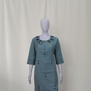 Cotton Hand Embroidered Mirror Work Kurti