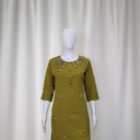 Cotton Hand Embroidered Mirror Work Kurti