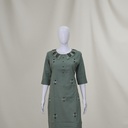Cotton Hand Embroidered Mirror Work Kurti