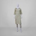 Cotton Hand Embroidered Mirror Work Kurti