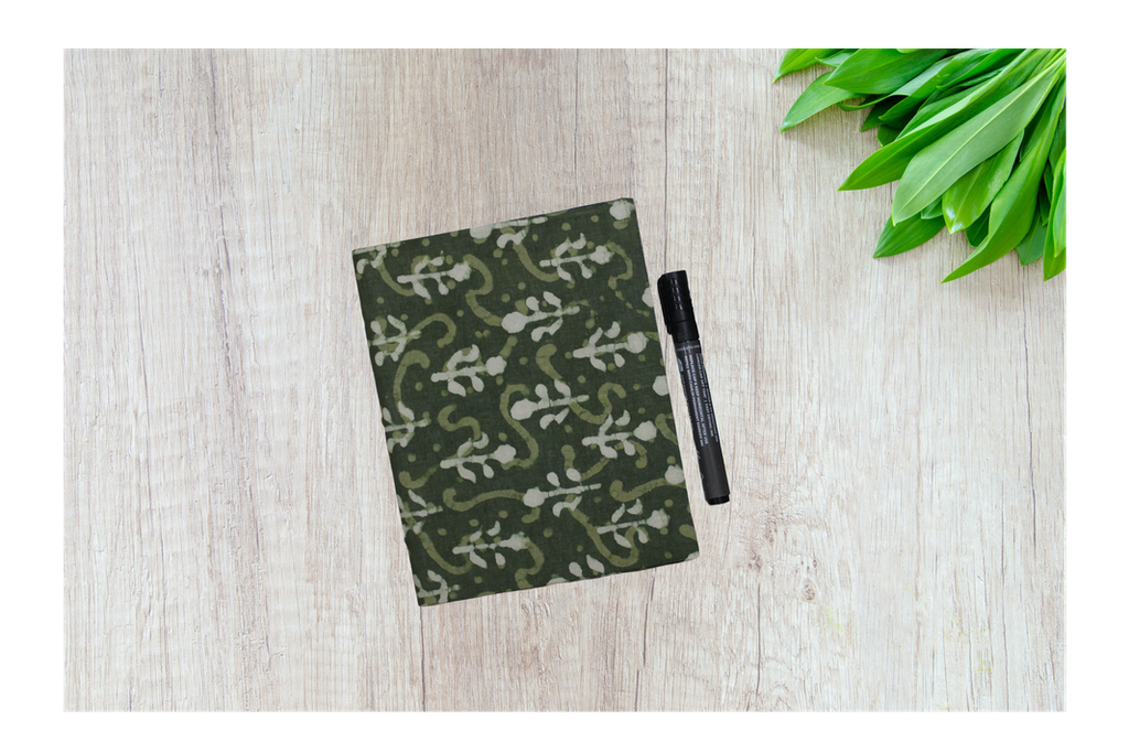 Handmade Diary with Ajrakh Print Cover