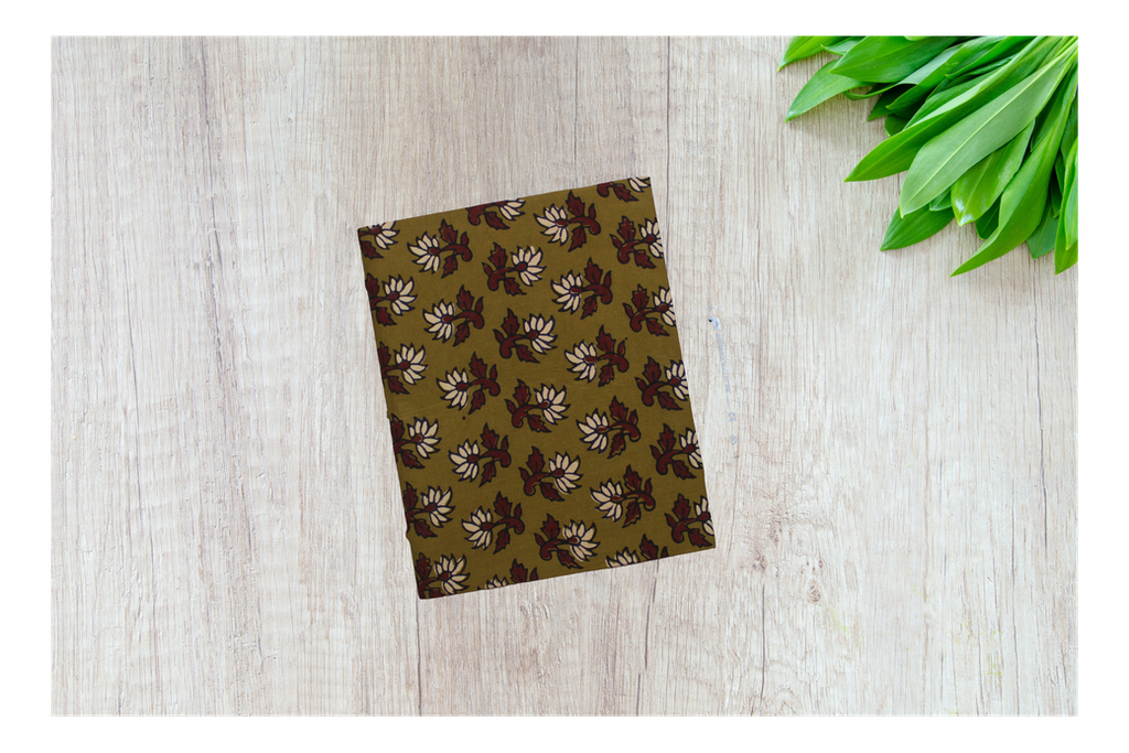 Handmade Diary with Ajrakh Print Cover