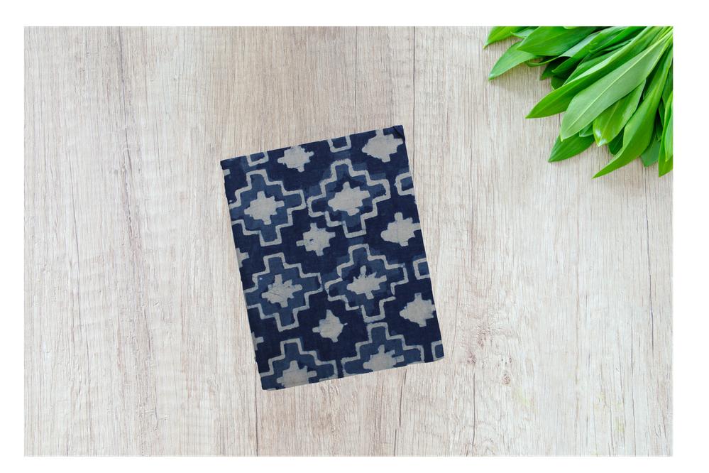 Handmade Diary with Ajrakh Print Cover