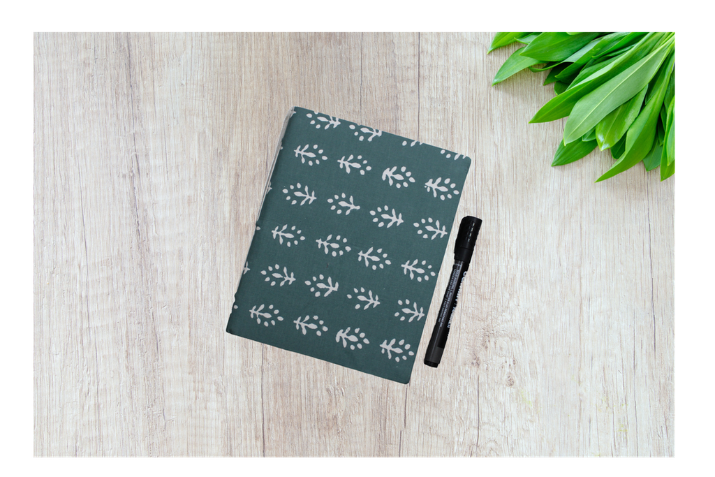 Handmade Diary with Ajrakh Print Cover