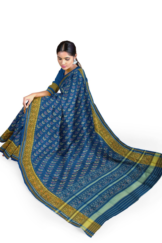 Handloom Single Ikat Silk Patola Saree