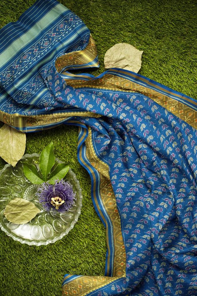 Handloom Single Ikat Silk Patola Saree