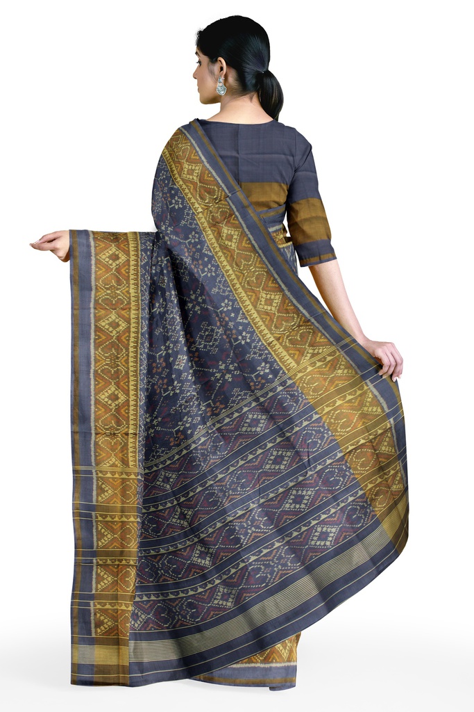 Handloom Single Ikat Silk Patola Saree