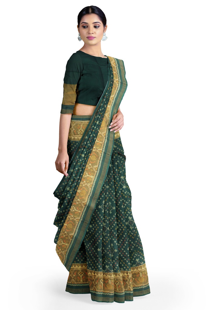 Handloom Single Ikat Silk Patola Saree