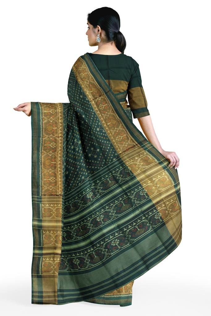 Handloom Single Ikat Silk Patola Saree