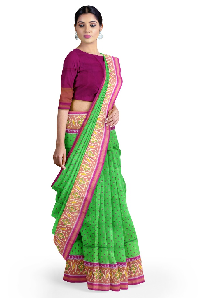 Handloom Single Ikat Silk Patola Saree