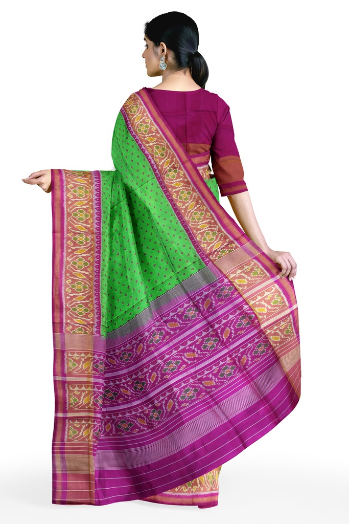 Handloom Single Ikat Silk Patola Saree