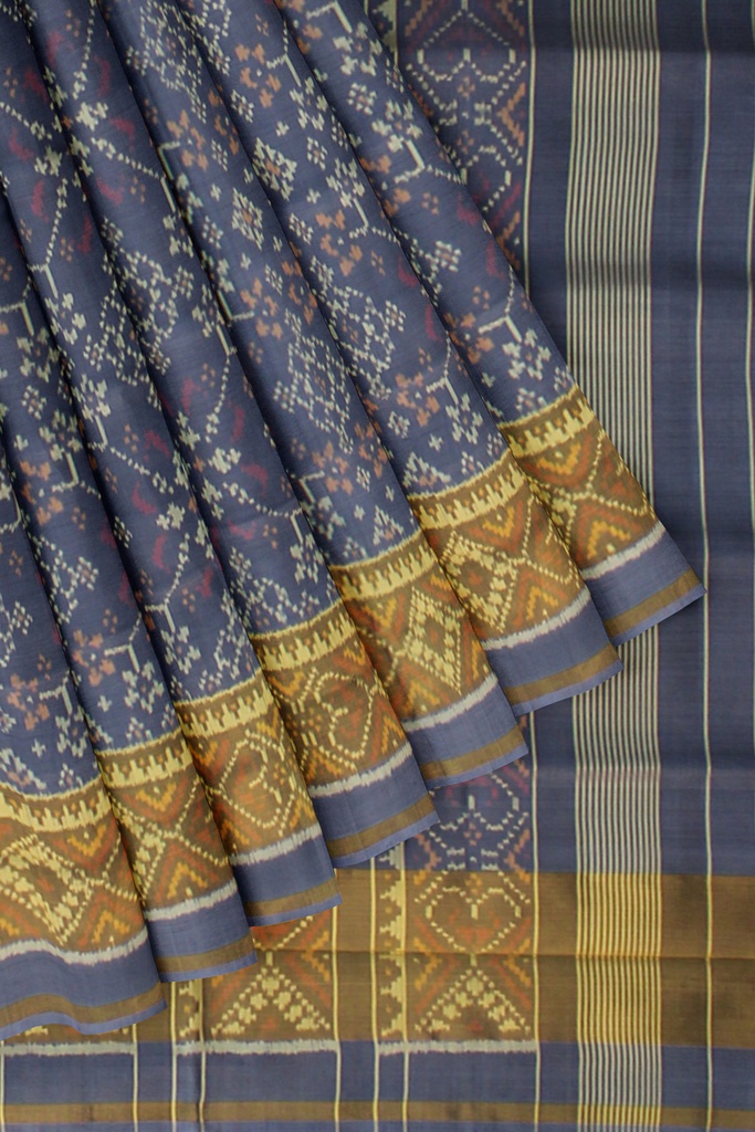 Handloom Single Ikat Silk Patola Saree