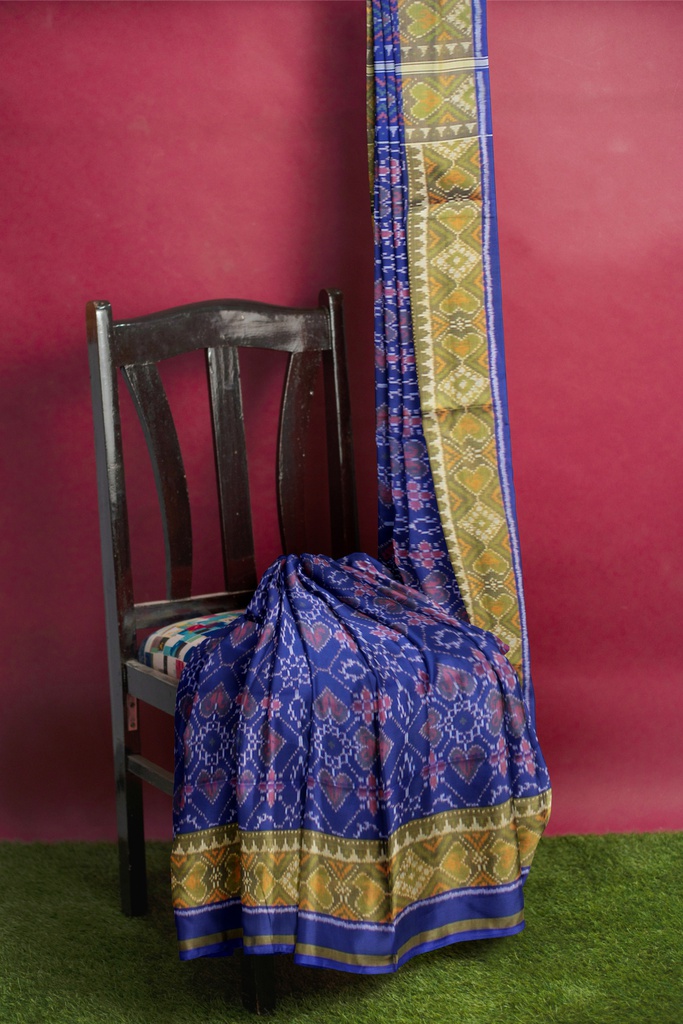 Handloom Single Ikat Silk Patola Saree