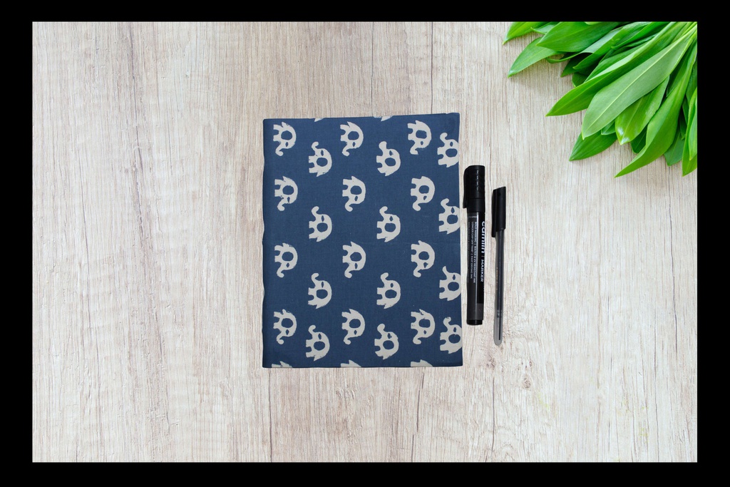 Handmade Diary with Ajrakh Print Cover