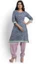 Hand Block Print Cotton Dress Material / Salwar Suit