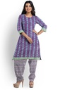 Hand Block Print Cotton Dress Material / Salwar Suit