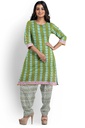 Hand Block Print Cotton Dress Material / Salwar Suit