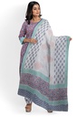 Hand Block Print Cotton Dress Material / Salwar Suit